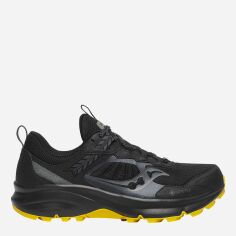 Акція на Чоловічі кросівки для бігу з Gore-Tex Saucony Excursion Tr17 Gtx S20960-200 42.5 (9US) 27 см Чорні/Жовті від Rozetka