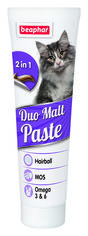 Акция на Паста Beaphar Duo Malt Paste для выведения шерсти из желудка у кошек 100 г (12958) (8711231129584) от Rozetka UA