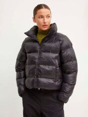 Акція на Куртка зимова коротка жіноча Helly Hansen 53109-990 L Чорна від Rozetka