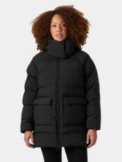Акція на Куртка зимова коротка жіноча Helly Hansen W Ellie Puffy Parka 53108-990 M Чорна від Rozetka
