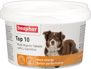Акция на Мультивитамины Beaphar Top 10 для собак 180 таблеток (12542) (8711231125425) от Rozetka UA