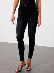 Акція на Джинси Skinny жіночі Trendyol TWOAW25JE00000 36 Чорні від Rozetka