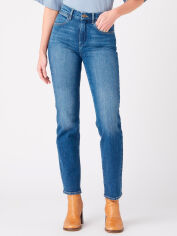 Акція на Джинси Slim Fit жіночі Wrangler 112320017 28-34 Сині від Rozetka