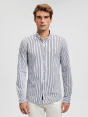 Акція на Сорочка бавовняна чоловіча Mavi M0210527-70057 XXL Біла від Rozetka