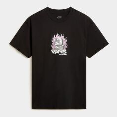 Акція на Футболка бавовняна довга чоловіча Vans VN000HFKBLK1 XL Чорна від Rozetka