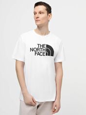 Акція на Футболка бавовняна довга чоловіча The North Face NF0A8955FN41 2XL Біла від Rozetka