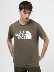 Акція на Футболка бавовняна довга чоловіча The North Face NF0A895521L1 XL Світло-коричнева від Rozetka