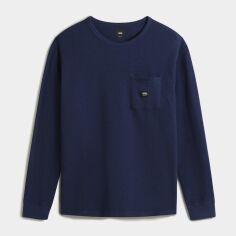Акція на Лонгслів чоловічий Vans VN0000J1LKZ1 S Синій від Rozetka