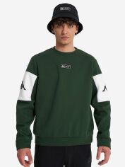 Акція на Світшот чоловічий Kappa Men's jumper 130209-74 44-46 Темно-зелений від Rozetka