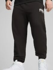 Акція на Спортивні штани чоловічі Puma Puma Squad Sweatpants 68180001 XL Чорні від Rozetka