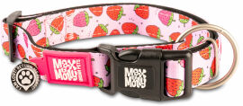 Акція на Ошейник Max & Molly Urban Pets Smart Id Collar - Strawberry Dream/M с принтом Клубничная мечта (4894512051645) від Stylus