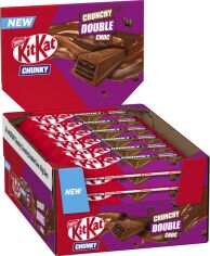 Акція на Упаковка батончиків KitKat Chunky Crunchy Double Choc 42 г х 24 шт від Rozetka