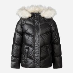 Акція на Підліткова зимова куртка для дівчинки Minoti 20coat50 41164TEN 158-164 см Чорна від Rozetka