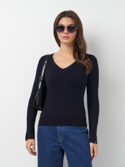 Акція на Светр жіночий Zara 1509/125 M Темно-синій від Rozetka