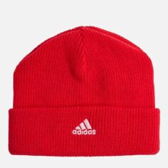 Акція на Дитяча демісезонна шапка-біні Adidas Lk Beanie IY7842 51-53 см Червона від Rozetka