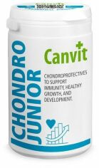 Акція на Вітаміни Canvit Chondro Junior for dogs для цуценят та юніорів для підтримки здоров'я хрящів та суглобів 230 г (can56646) від Y.UA