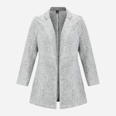 Акція на Пальто осіннє жіноче SHEIN GD-00089751 2XL Сіре від Rozetka