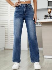 Акція на Джинси Regular Fit жіночі SHEIN GD-00087406 32 Сині від Rozetka