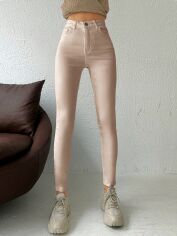 Акція на Джинси Skinny жіночі SHEIN GD-00084406 29 Кремові від Rozetka