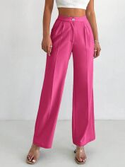 Акція на Штани жіночі SHEIN GD-00082841 L Рожеві від Rozetka