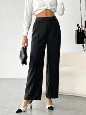 Акція на Штани жіночі SHEIN GD-00090674 M Чорні від Rozetka