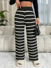 Акція на Штани жіночі SHEIN GD-00089807 M Чорні від Rozetka