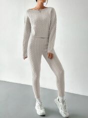 Акція на Костюм жіночий SHEIN GD-00085016 M Сірий від Rozetka