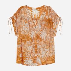 Акція на Блузка жіноча H&M Desmond & Dempsey 8169651wer S Гарбузова від Rozetka
