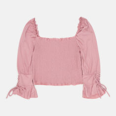 Акція на Блузка жіноча H&M 955258 L Рожева від Rozetka