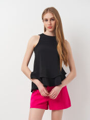 Акція на Блузка жіноча H&M 462593 32 Чорна від Rozetka