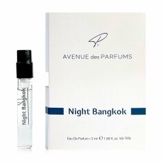 Акція на Avenue des Parfums Night Bangkok Парфумована вода чоловіча, 2 мл (пробник) від Eva