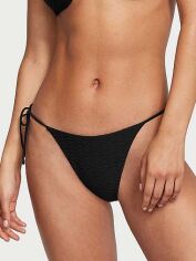 Акція на Нижня частина купальника жіноча Victoria's Secret 878675261 XS Чорна від Rozetka