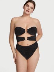 Акція на Суцільний купальник жіночий Victoria's Secret 844085170 L Чорний від Rozetka