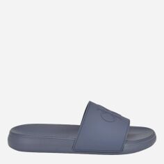 Акція на Чоловічі шльопанці для пляжу Calvin Klein 199726451 41 (8US) 27 см Сині від Rozetka