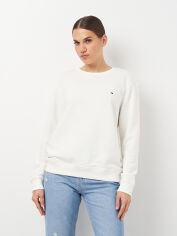 Акція на Світшот жіночий Tommy Hilfiger 11403.2 L Білий від Rozetka