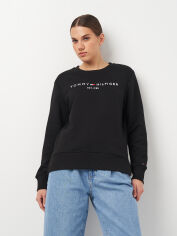 Акція на Світшот жіночий Tommy Hilfiger 11404.1 XL Чорний від Rozetka