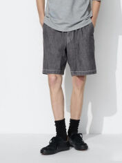 Акція на Шорти бавовняні короткі чоловічі Uniqlo 334881849 2XL Сірі від Rozetka