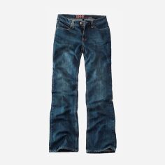 Акція на Джинси Regular Fit жіночі His HS566373 40 Темно-сині (HS566373-40) від Rozetka