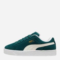 Акція на Чоловічі кеди низькі Puma Suede XL 39520521 45 (10.5UK) Зелені від Rozetka