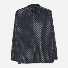 Акція на Сорочка бавовняна чоловіча Abercrombie & Fitch XAZ408985LMVU S Графітова від Rozetka
