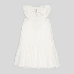 Акція на Сукня для дівчат Zara 2903/611 134 см White від Rozetka