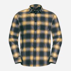 Акція на Сорочка чоловіча Jack Wolfskin Wanderweg Shirt M 1403801_C0410 XL Різнокольорова від Rozetka