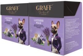 Акція на Упаковка чаю чорного Graff Lavender Walk 20 пірамідок по 1.8 г х 2 шт від Rozetka