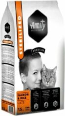 Акція на Сухий корм Amity Sterilized Salmon для стерилізованих котів з лососем 1.5 кг (092 Ster Salm 1.5KG) від Y.UA