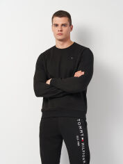 Акція на Світшот чоловічий Tommy Hilfiger 11400.1 L Чорний від Rozetka
