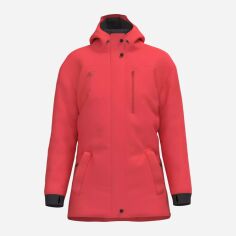 Акція на Куртка демісезонна коротка з капюшоном жіноча Joma Mystic 902217.628 XL Червона від Rozetka