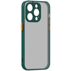 Акція на Чехол ArmorStandart Frosted Matte для Apple iPhone 14 Pro Dark Green (ARM64491) від MOYO