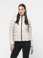 Акція на Куртка демісезонна з капюшоном жіноча Piazza Italia 50096-71659 XL Бежева від Rozetka