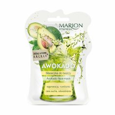 Акція на Маска для обличчя Marion Fit & Fresh Avocado Face Mask, 7.5 мл від Eva