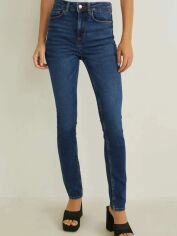Акція на Джинси Slim Fit жіночі C&A 2184055c13 44 Сині від Rozetka